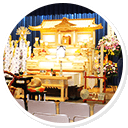 白銀玉泉院の葬祭見学会内容 祭壇展示