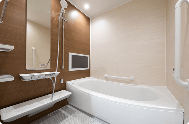 白銀玉泉院 テレビ付きバスルーム