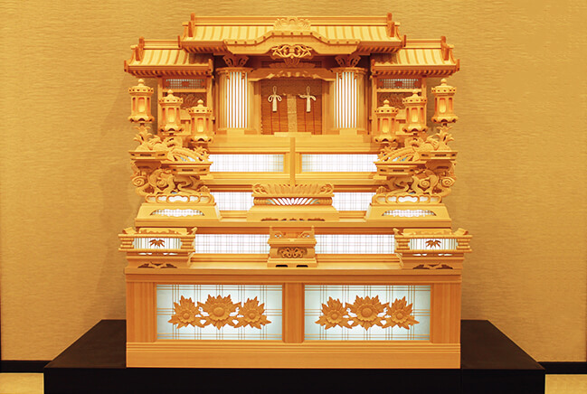 白銀玉泉院 会員プラン18 祭壇