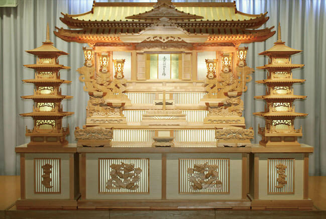 白銀玉泉院 会員プラン36 祭壇