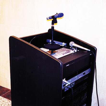 音響設備及び司会進行